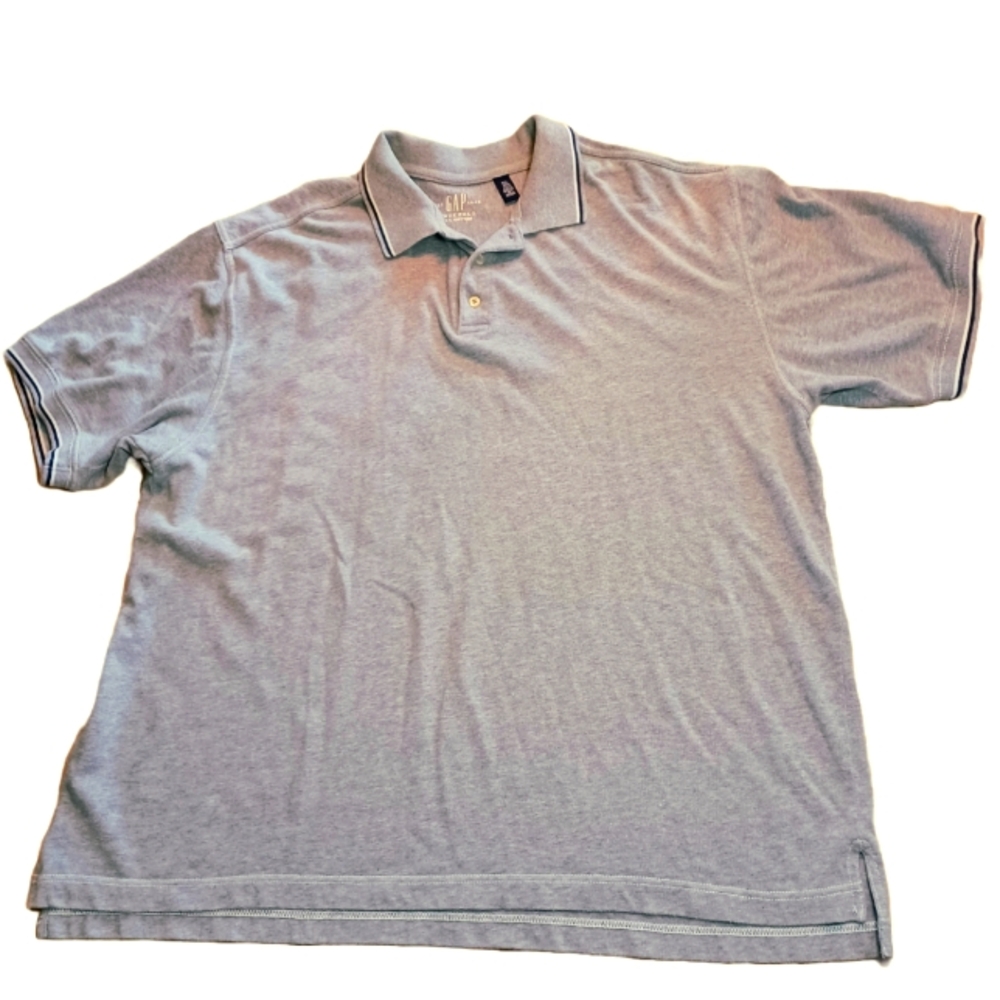 MEN'S GAP PIQUE POLO SHIRT SIZE XXL
